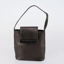 GIVENCHY Clutch Bag Leather 4 Set Red Black Auth bs30863-8