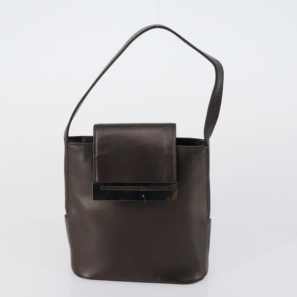 GIVENCHY Clutch Bag Leather 4 Set Red Black Auth bs30863