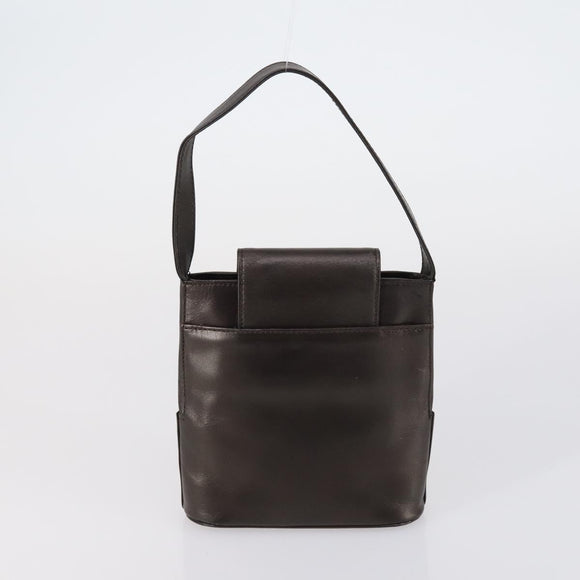 GIVENCHY Clutch Bag Leather 4 Set Red Black Auth bs30863