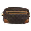 LOUIS VUITTON Monogram Marly Dragonne GM Clutch Bag M51825 LV Auth bs30864-13