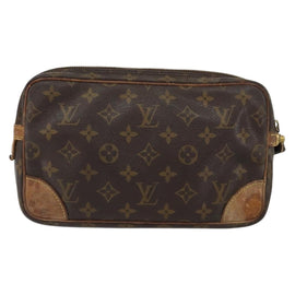 LOUIS VUITTON Monogram Marly Dragonne GM Clutch Bag M51825 LV Auth bs30865 - 0