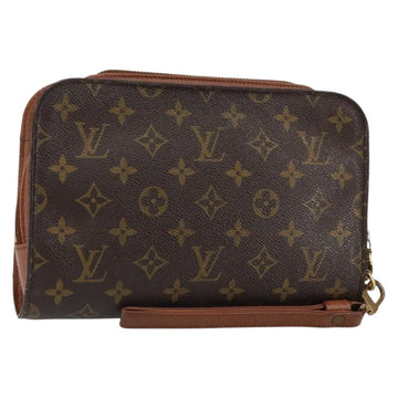 LOUIS VUITTON Monogram Orsay Clutch Bag M51790 LV Auth bs30866