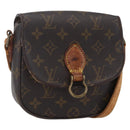 LOUIS VUITTON Monogram Saint Cloud PM Shoulder Bag M51244 LV Auth bs30870-1