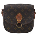 LOUIS VUITTON Monogram Saint Cloud PM Shoulder Bag M51244 LV Auth bs30870-13