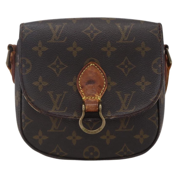 LOUIS VUITTON Monogram Saint Cloud PM Shoulder Bag M51244 LV Auth bs30870