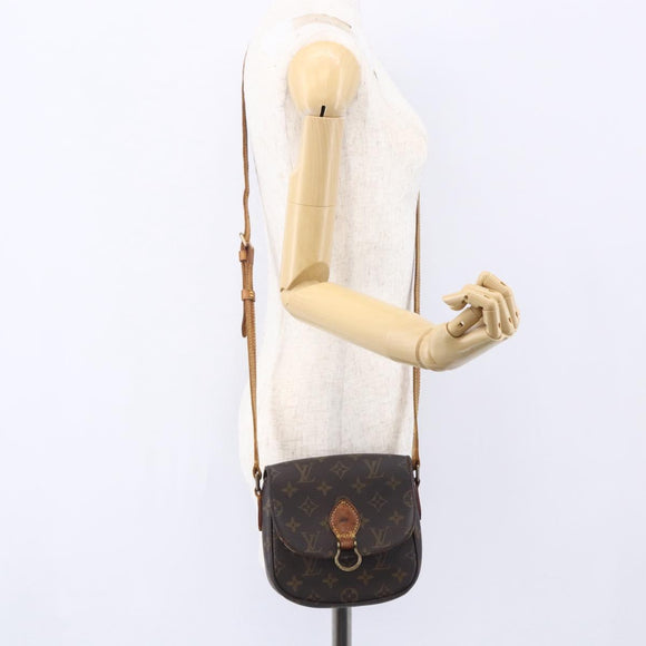 LOUIS VUITTON Monogram Saint Cloud PM Shoulder Bag M51244 LV Auth bs30870