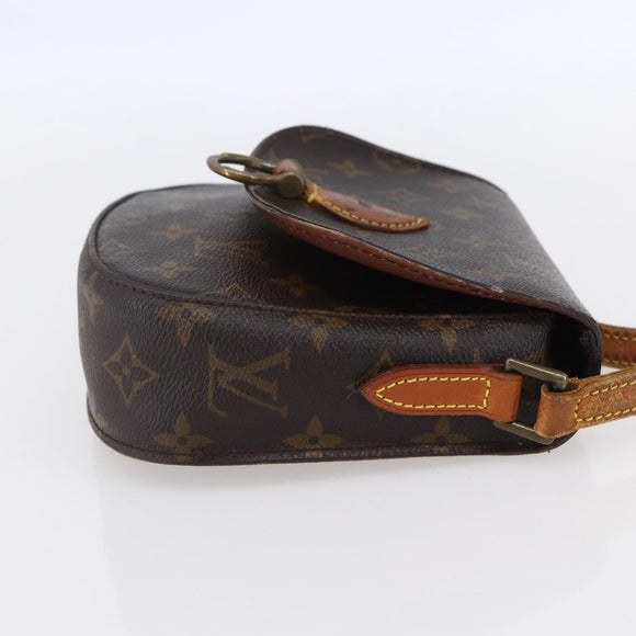 LOUIS VUITTON Monogram Saint Cloud PM Shoulder Bag M51244 LV Auth bs30870