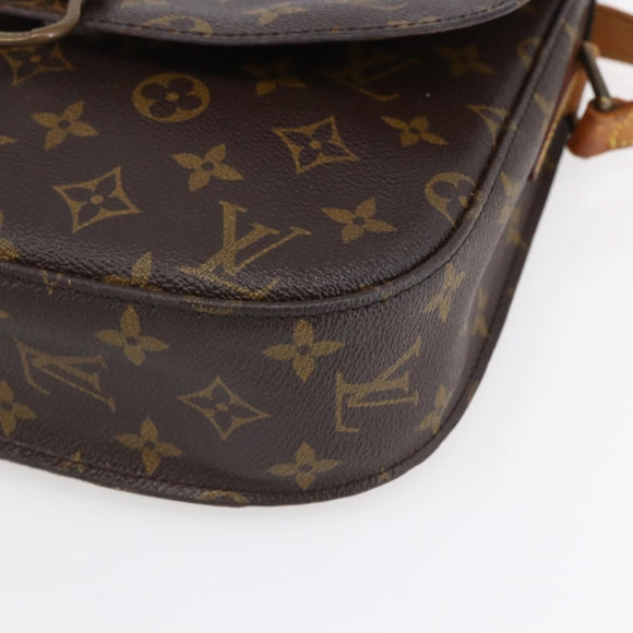 LOUIS VUITTON Monogram Saint Cloud GM Umhängetasche M51242 LV Auth bs30871