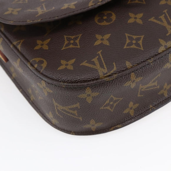 LOUIS VUITTON Monogram Saint Cloud GM Umhängetasche M51242 LV Auth bs30871