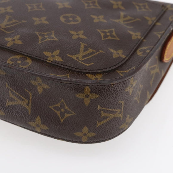 LOUIS VUITTON Monogram Saint Cloud GM Umhängetasche M51242 LV Auth bs30871