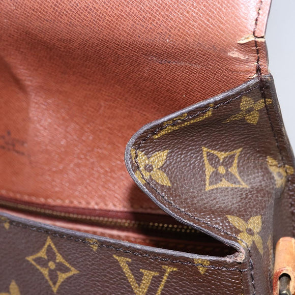 LOUIS VUITTON Monogram Saint Cloud GM Umhängetasche M51242 LV Auth bs30871