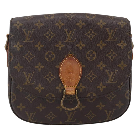 LOUIS VUITTON Monogram Saint Cloud GM Umhängetasche M51242 LV Auth bs30871