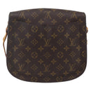 LOUIS VUITTON Monogram Saint Cloud GM Umhängetasche M51242 LV Auth bs30871-2