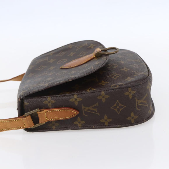 LOUIS VUITTON Monogram Saint Cloud GM Umhängetasche M51242 LV Auth bs30871