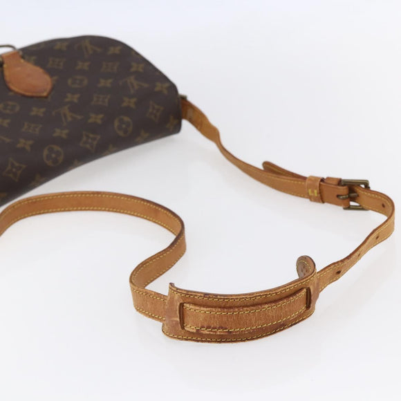 LOUIS VUITTON Monogram Saint Cloud GM Umhängetasche M51242 LV Auth bs30871