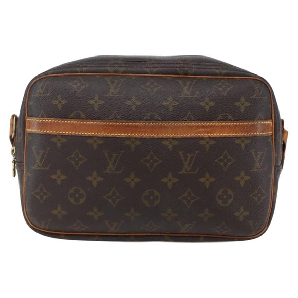 LOUIS VUITTON Monogram Reporter PM Shoulder Bag M45254 LV Auth bs30872