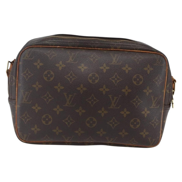 LOUIS VUITTON Monogram Reporter PM Shoulder Bag M45254 LV Auth bs30872