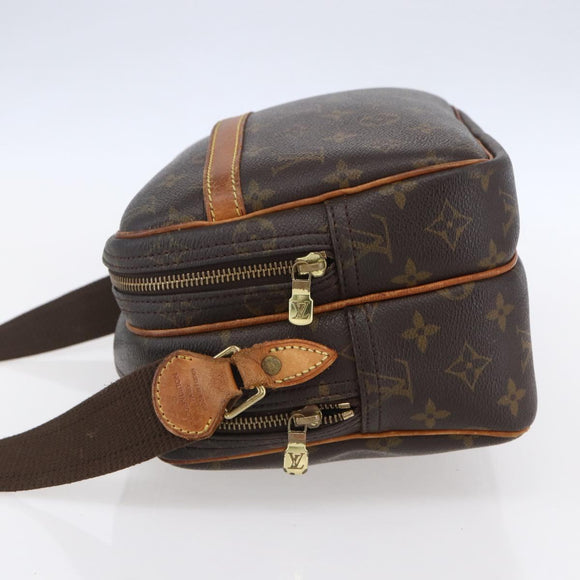 LOUIS VUITTON Monogram Reporter PM Shoulder Bag M45254 LV Auth bs30872