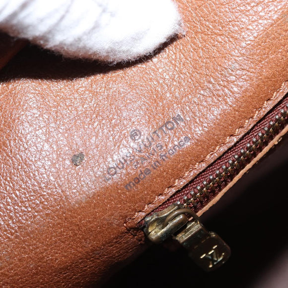 LOUIS VUITTON Monogram Sac Weekend PM Hand Bag M42425 LV Auth bs30876