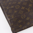 LOUIS VUITTON Monogram Sac Plat Hand Bag M51140 LV Auth bs30878-11