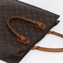 LOUIS VUITTON Monogram Sac Plat Hand Bag M51140 LV Auth bs30878-6