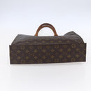 LOUIS VUITTON Monogram Sac Plat Hand Bag M51140 LV Auth bs30878-9