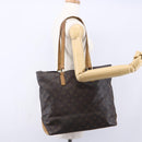 LOUIS VUITTON Monogram Cabas Mezzo Tote Bag M51151 LV Auth bs30879-24