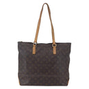 LOUIS VUITTON Monogram Cabas Mezzo Tote Bag M51151 LV Auth bs30879-2