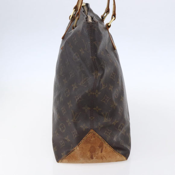 LOUIS VUITTON Monogram Cabas Mezzo Tote Bag M51151 LV Auth bs30879