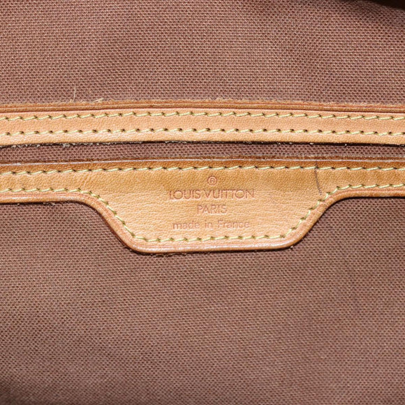 LOUIS VUITTON Monogram Cabas Mezzo Tote Bag M51151 LV Auth bs30880