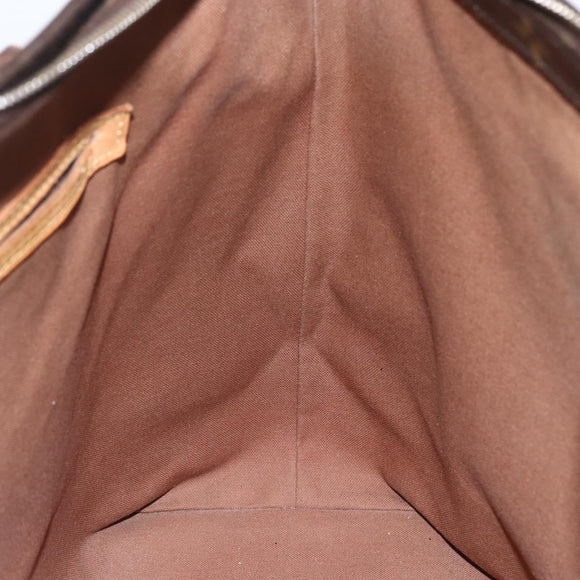 LOUIS VUITTON Monogram Cabas Mezzo Tote Bag M51151 LV Auth bs30880