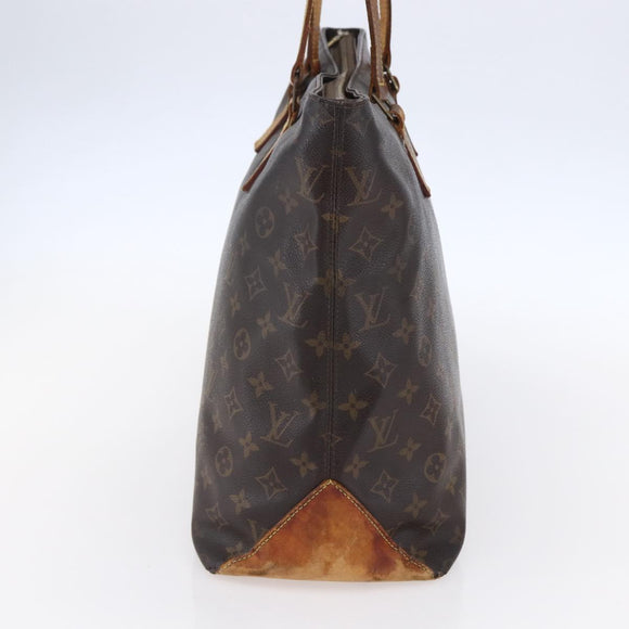 LOUIS VUITTON Monogram Cabas Mezzo Tote Bag M51151 LV Auth bs30880