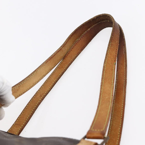 LOUIS VUITTON Monogram Cabas Mezzo Tote Bag M51151 LV Auth bs30880