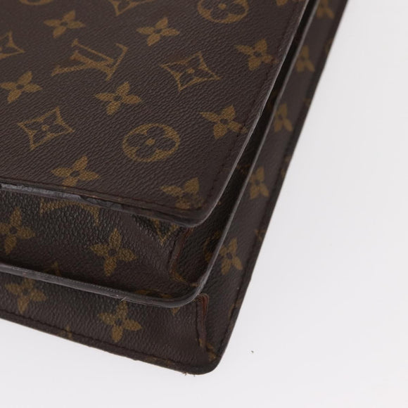 LOUIS VUITTON Monogram Serviette Conseiller Briefcase M53331 LV Auth bs30883