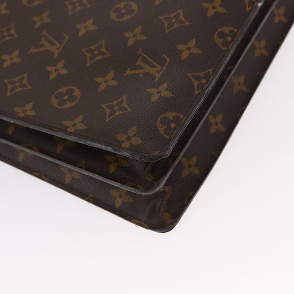 LOUIS VUITTON Monogram Serviette Conseiller Briefcase M53331 LV Auth bs30883