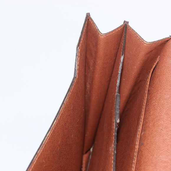 LOUIS VUITTON Monogram Serviette Conseiller Briefcase M53331 LV Auth bs30883