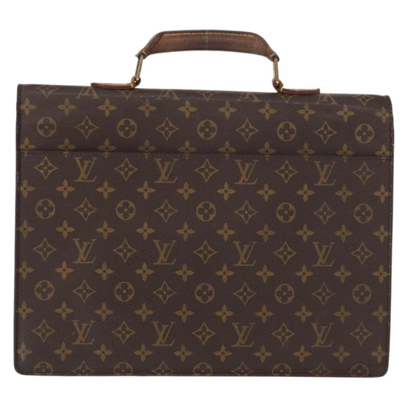 LOUIS VUITTON Monogram Serviette Conseiller Briefcase M53331 LV Auth bs30883