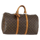 LOUIS VUITTON Monogram Keepall 50 Boston Bag M41426 LV Auth bs30887-1