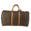 LOUIS VUITTON Monogram Keepall 50 Boston Bag M41426 LV Auth bs30887-2