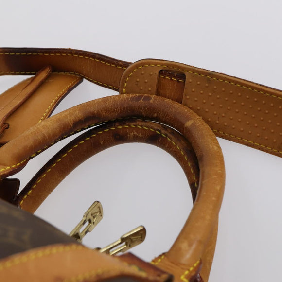 LOUIS VUITTON Monogram Keepall Bandouliere 50 Boston Bag M41416 LV Auth bs30888