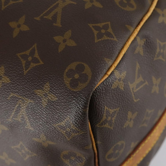 LOUIS VUITTON Monogram Keepall Bandouliere 50 Boston Bag M41416 LV Auth bs30888