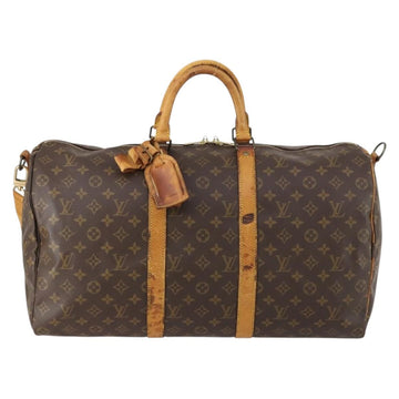 LOUIS VUITTON Monogram Keepall Bandouliere 50 Boston Bag M41416 LV Auth bs30888 - 0