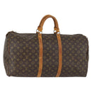 LOUIS VUITTON Monogram Keepall 55 Boston Bag M41424 LV Auth bs30890-1