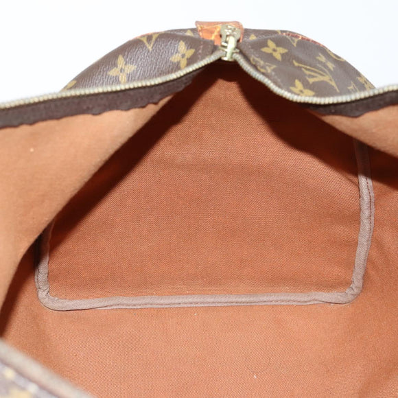 LOUIS VUITTON Monogram Keepall 55 Boston Bag M41424 LV Auth bs30890