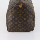 LOUIS VUITTON Monogram Keepall 55 Boston Bag M41424 LV Auth bs30890-3