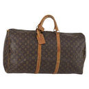 LOUIS VUITTON Monogram Keepall 60 Boston Bag M41422 LV Auth bs30892-1