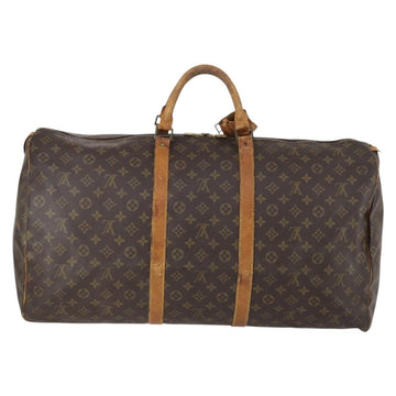 LOUIS VUITTON Monogram Keepall 60 Boston Bag M41422 LV Auth bs30892 - 0