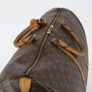 LOUIS VUITTON Monogram Keepall 60 Boston Bag M41422 LV Auth bs30892-6