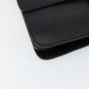 LOUIS VUITTON Epi Free Run Shoulder Bag Green Black M52414 LV Auth bs30895-16