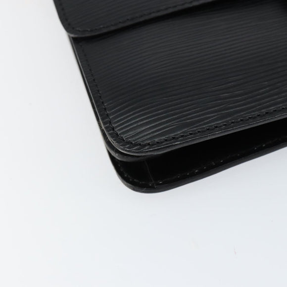 LOUIS VUITTON Epi Free Run Shoulder Bag Green Black M52414 LV Auth bs30895